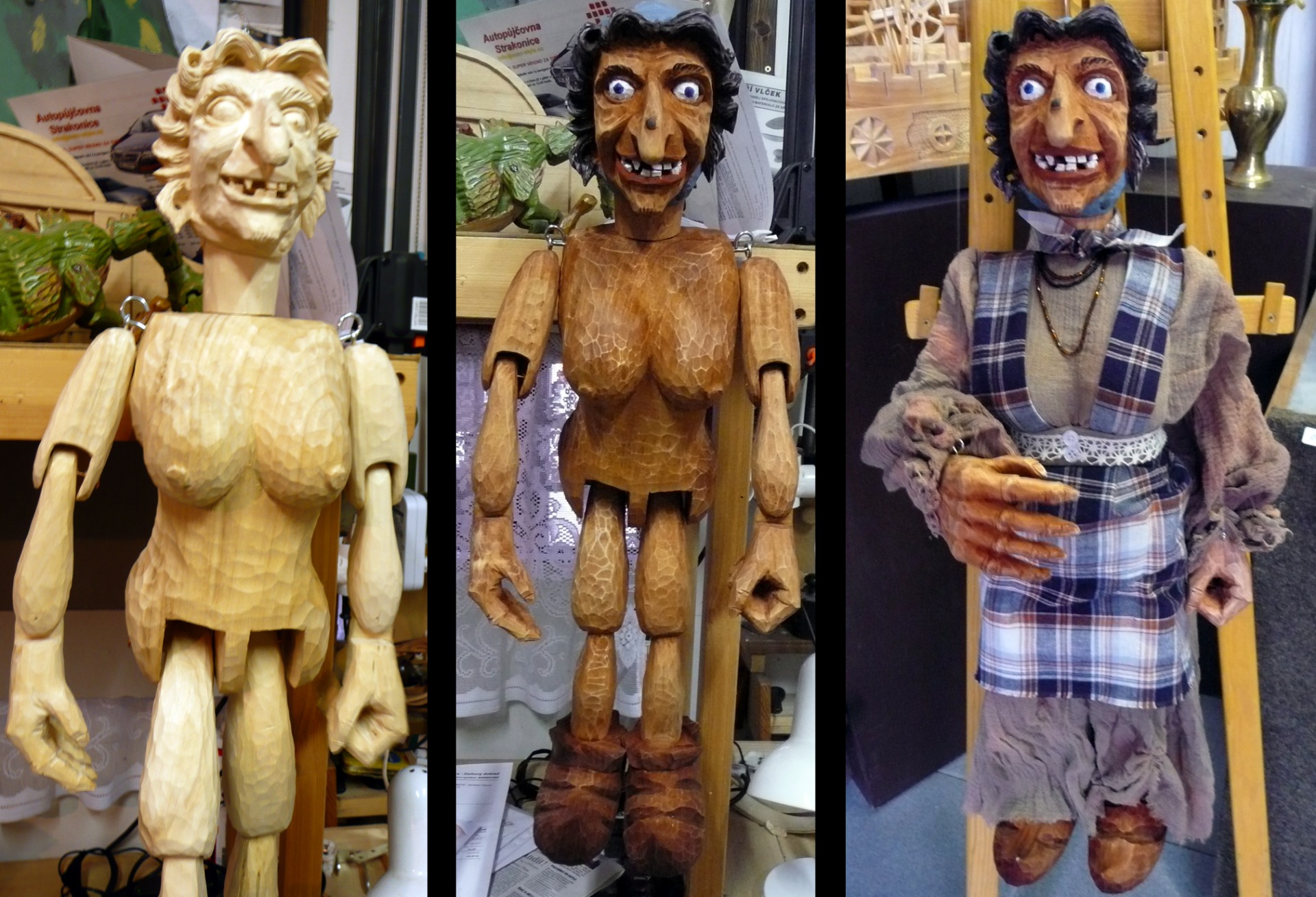 Loutky Rezbarstvifrenclovi